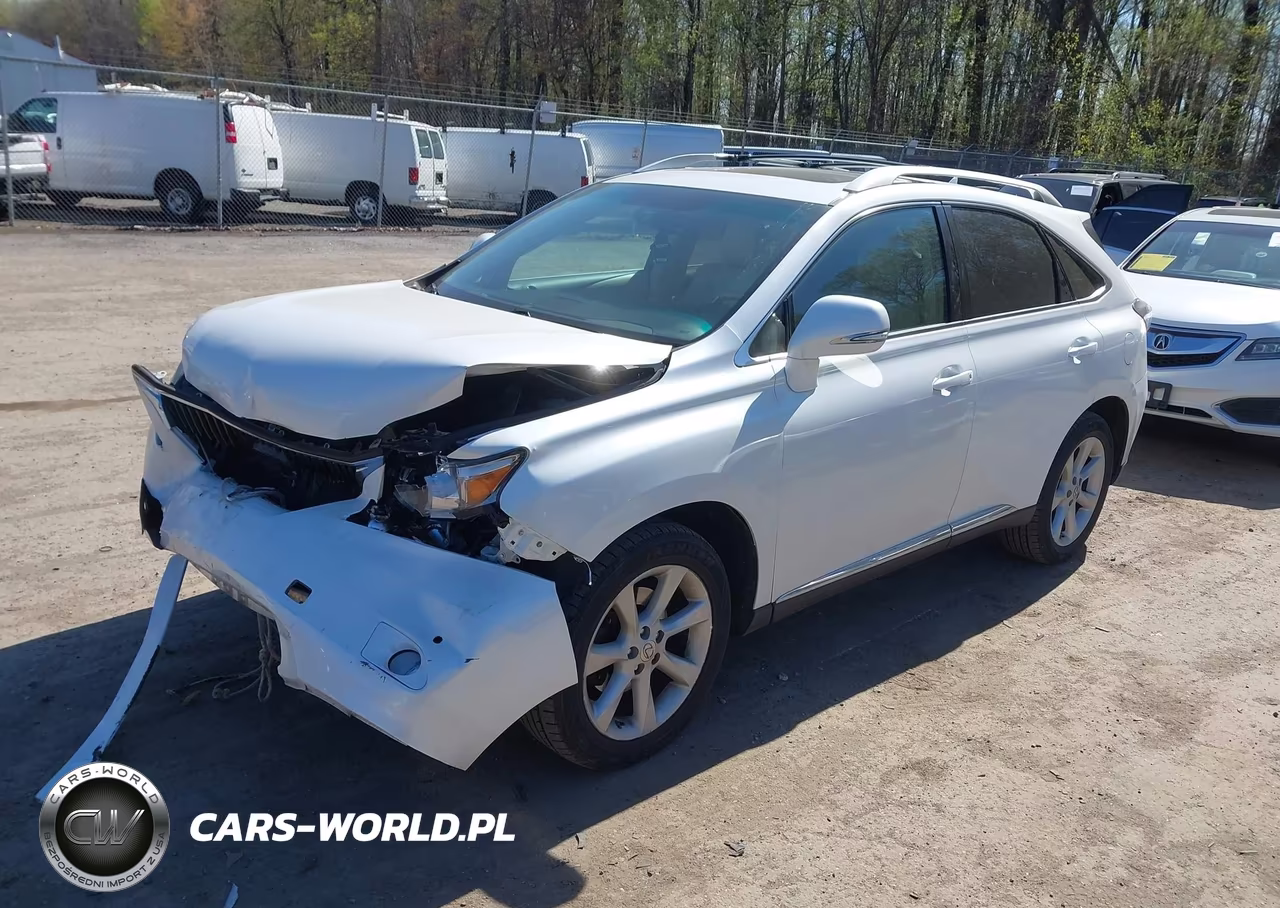 2012 Lexus Rx 350 VIN:2T2ZK1BA6CC079418 - 2