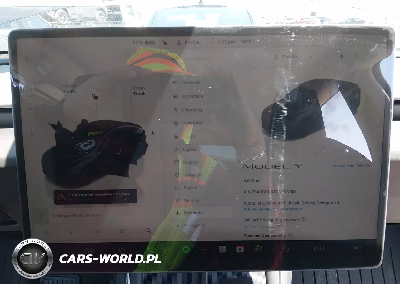 2026 Tesla Model Y Premium Rear-Wheel Drive-Standard Rear-Wheel Drive VIN:7SAYGDED3TA603158 - 19