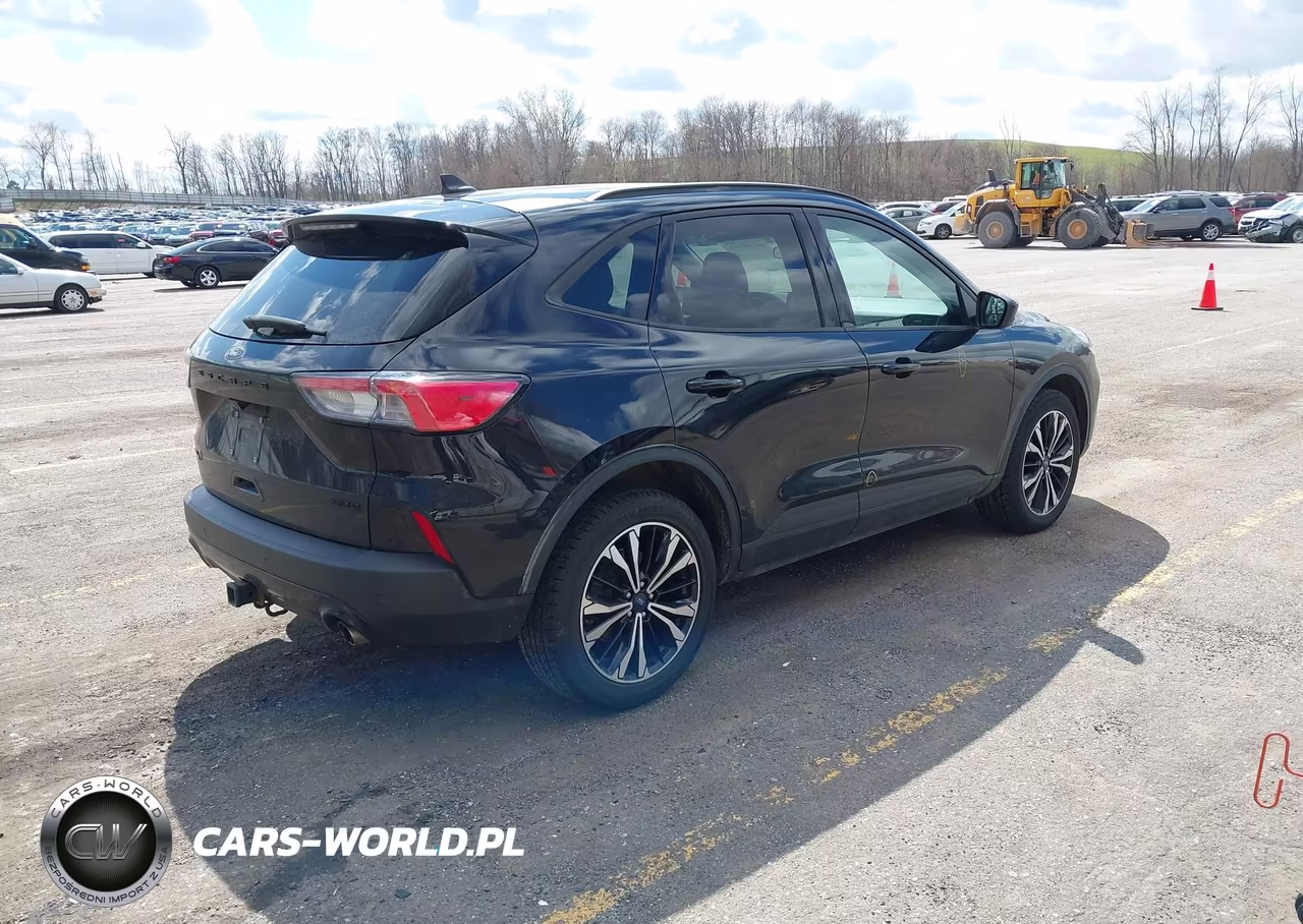 2021 Ford Escape Sel VIN:1FMCU9H91MUA27100 - 4