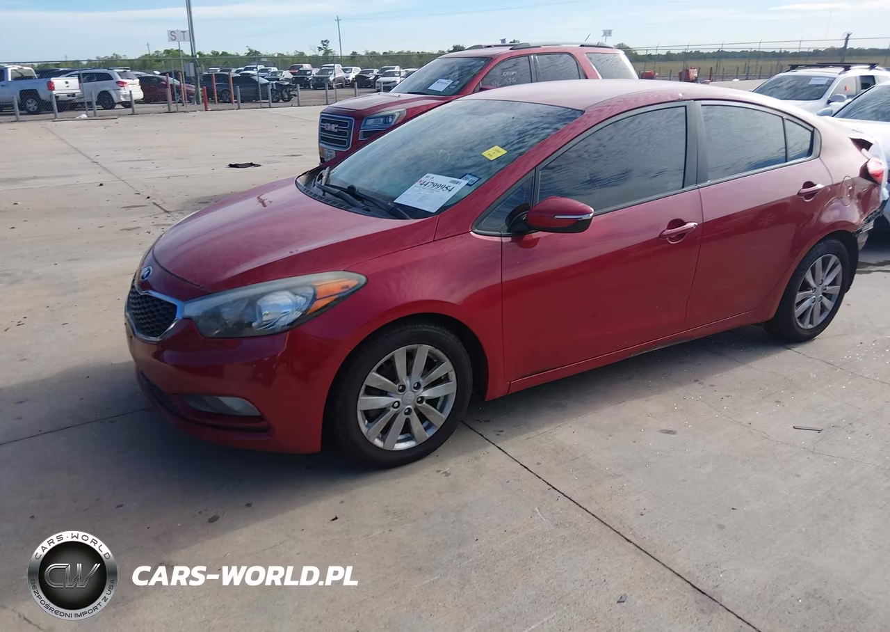 2016 Kia Forte Lx VIN:KNAFX4A67G5449296 - 2