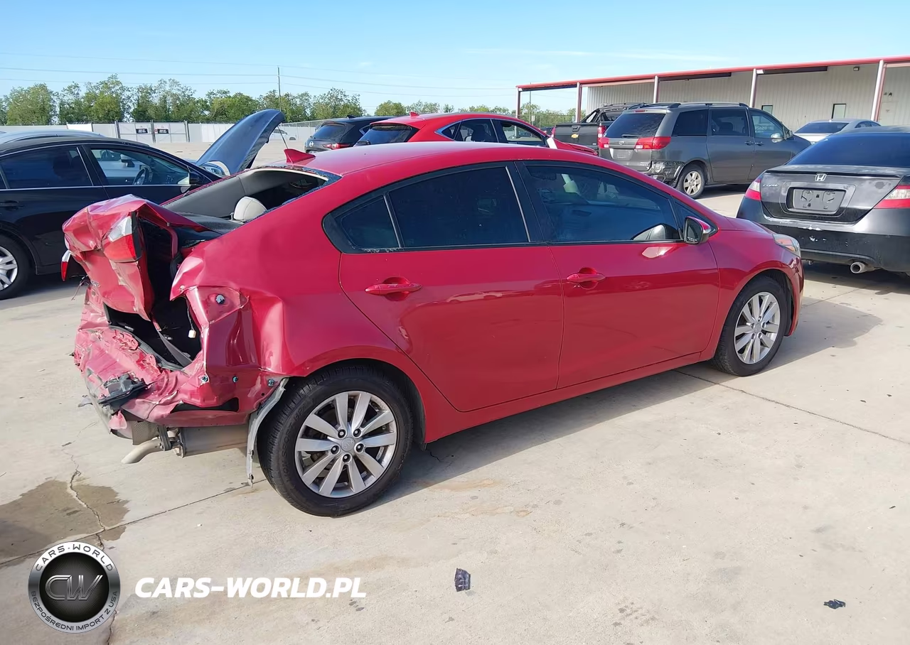 2016 Kia Forte Lx VIN:KNAFX4A67G5449296 - 4