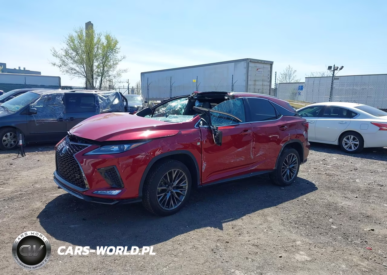 2022 Lexus Rx 350 F Sport Appearance VIN:2T2SZMDA2NC335875 - 2