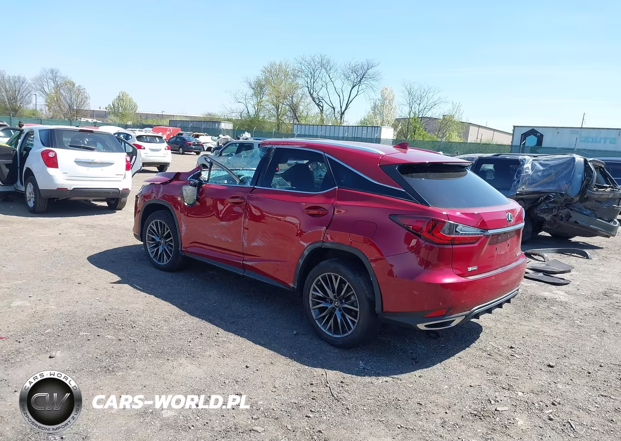 2022 Lexus Rx 350 F Sport Appearance VIN:2T2SZMDA2NC335875 - 3