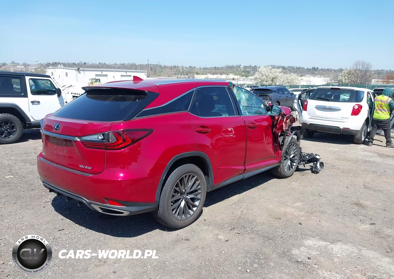 2022 Lexus Rx 350 F Sport Appearance VIN:2T2SZMDA2NC335875 - 4
