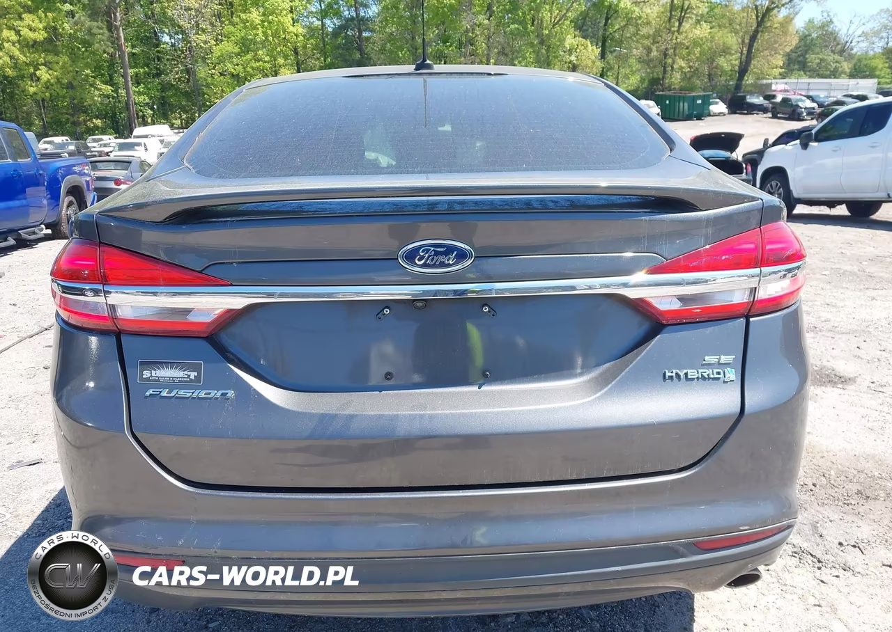 2017 Ford Fusion Hybrid Se VIN:3FA6P0LU9HR315188 - 16