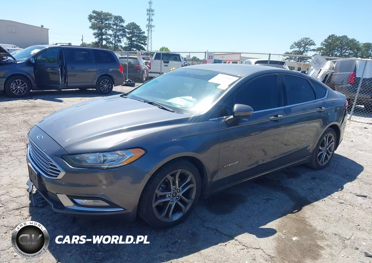 2017 Ford Fusion Hybrid Se VIN:3FA6P0LU9HR315188 - 2