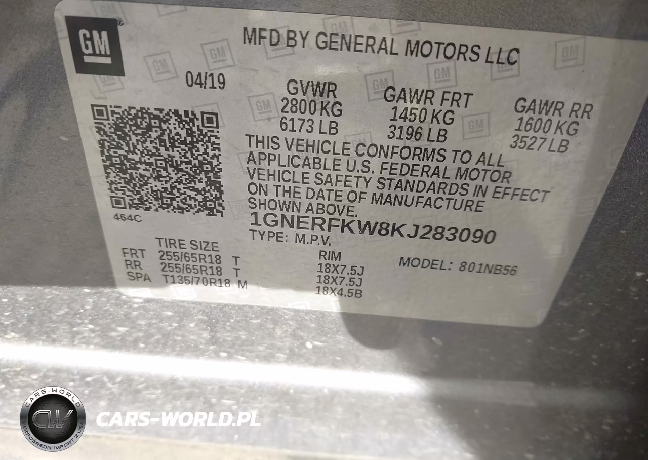 2019 Chevrolet Traverse Ls VIN:1GNERFKW8KJ283090 - 9