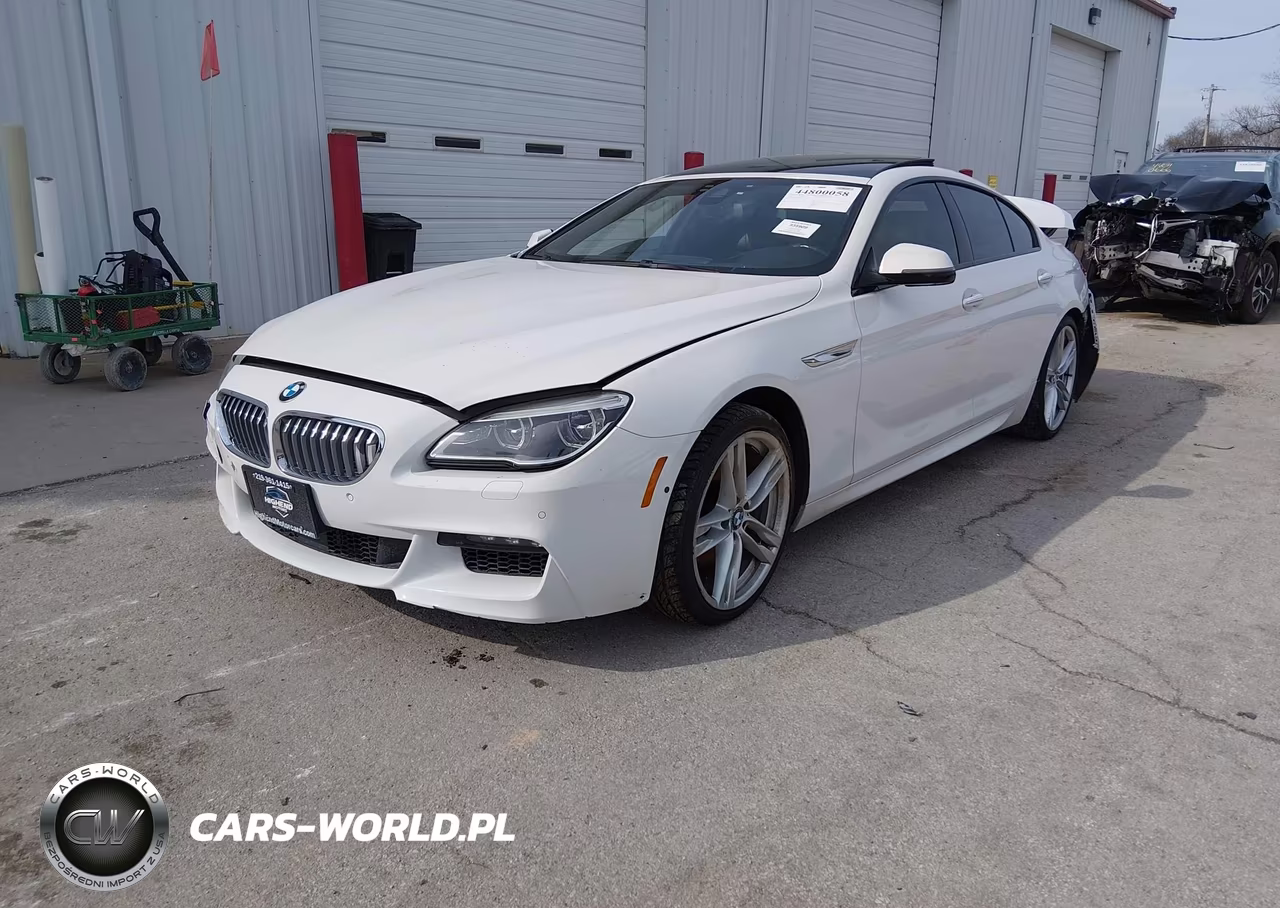 2016 BMW 650I Gran Coupe xDrive VIN:WBA6D6C55GG387717 - 2