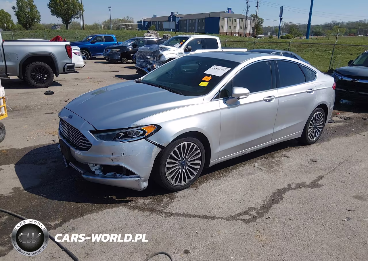 2018 Ford Fusion Titanium VIN:3FA6P0D98JR193973 - 2