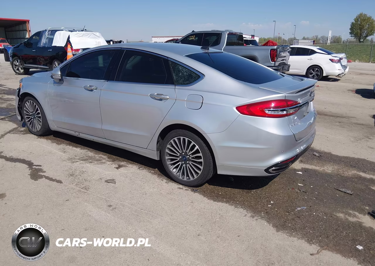 2018 Ford Fusion Titanium VIN:3FA6P0D98JR193973 - 3
