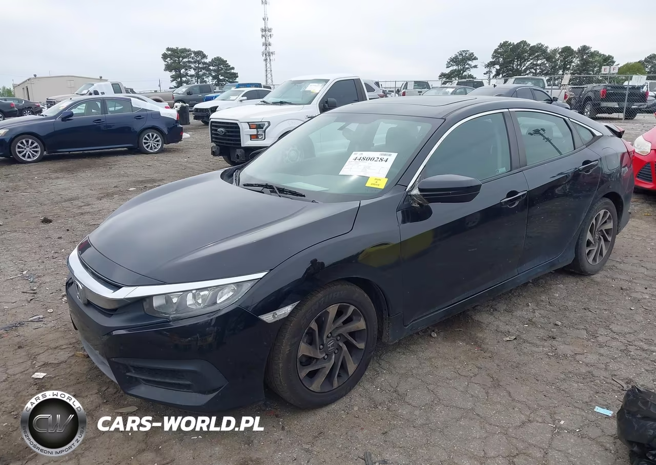 2018 Honda Civic Ex VIN:2HGFC2F74JH575170 - 2