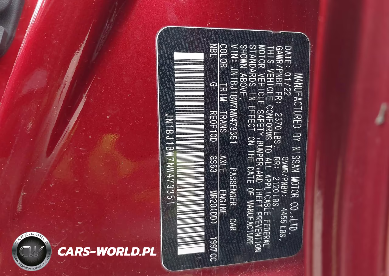 2022 Nissan Rogue Sport Sv Awd Xtronic Cvt VIN:JN1BJ1BW7NW473351 - 9
