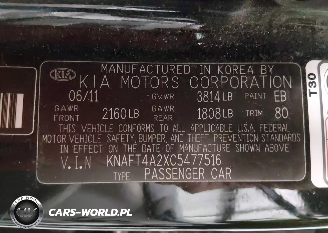 2012 Kia Forte Lx VIN:KNAFT4A2XC5477516 - 9