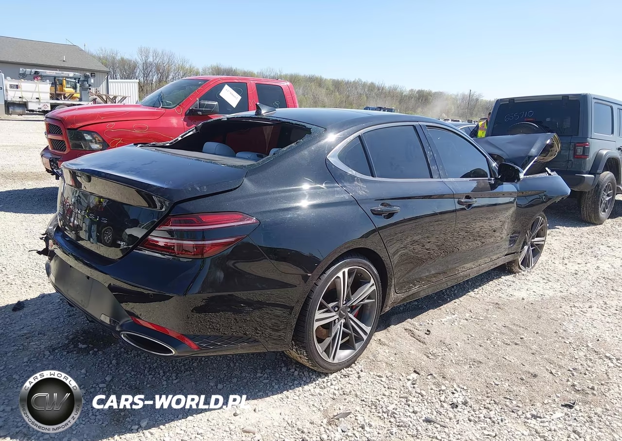 2024 Genesis G70 3.3T Rwd Sport Advanced VIN:KMTG54SE0RU136099 - 4