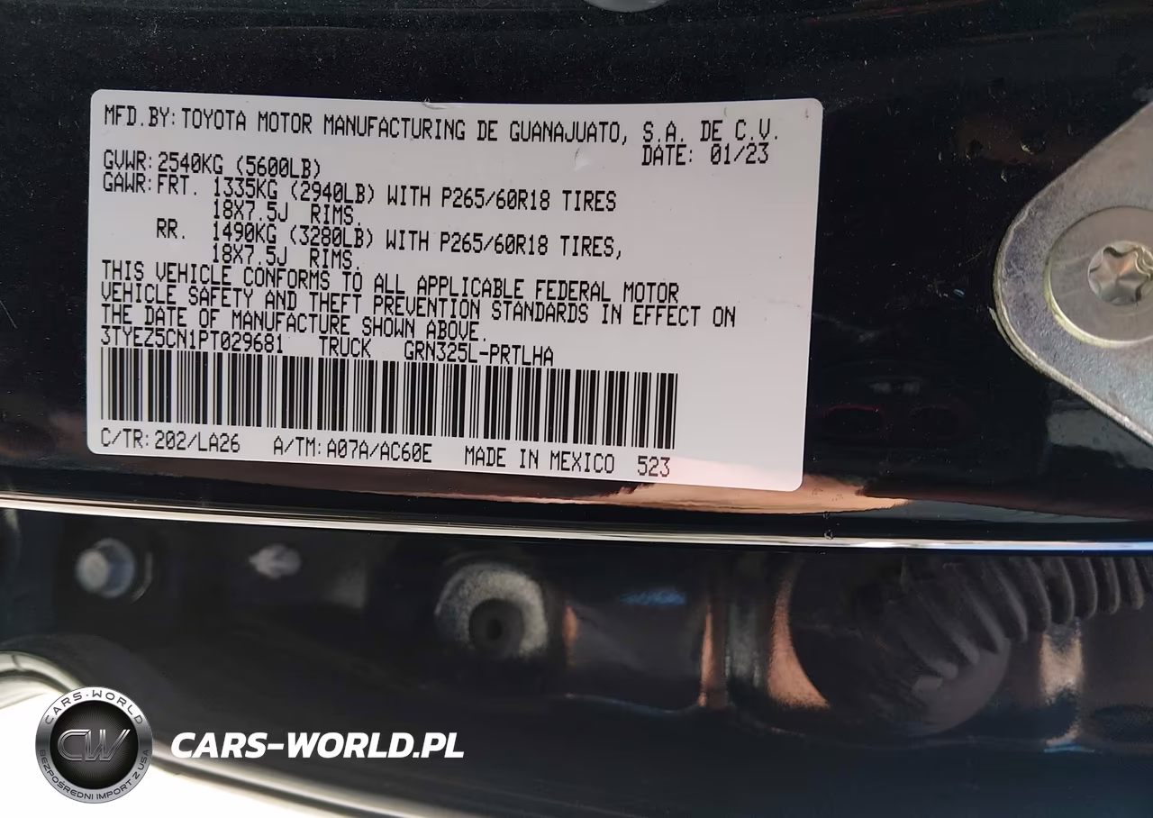 2023 Toyota Tacoma Limited VIN:3TYEZ5CN1PT029681 - 9