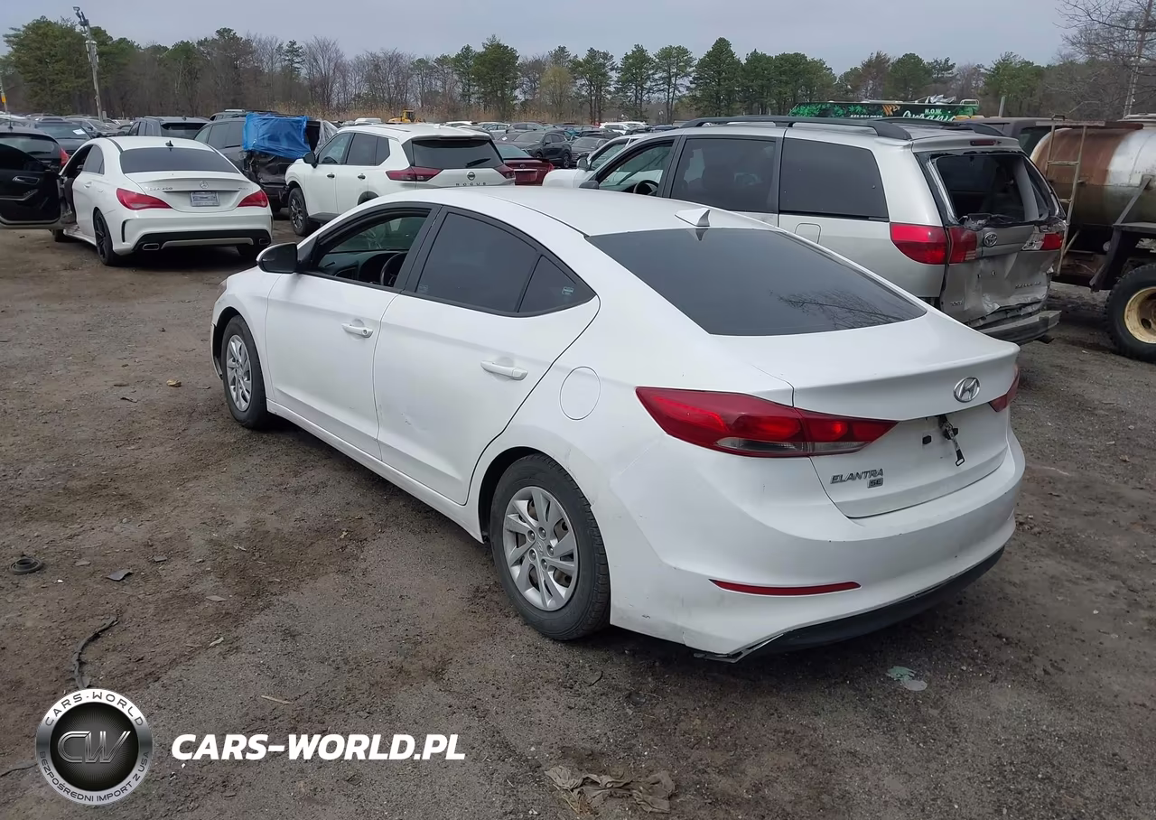 2017 Hyundai Elantra Se VIN:5NPD74LF0HH142366 - 3