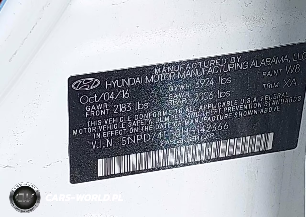 2017 Hyundai Elantra Se VIN:5NPD74LF0HH142366 - 9
