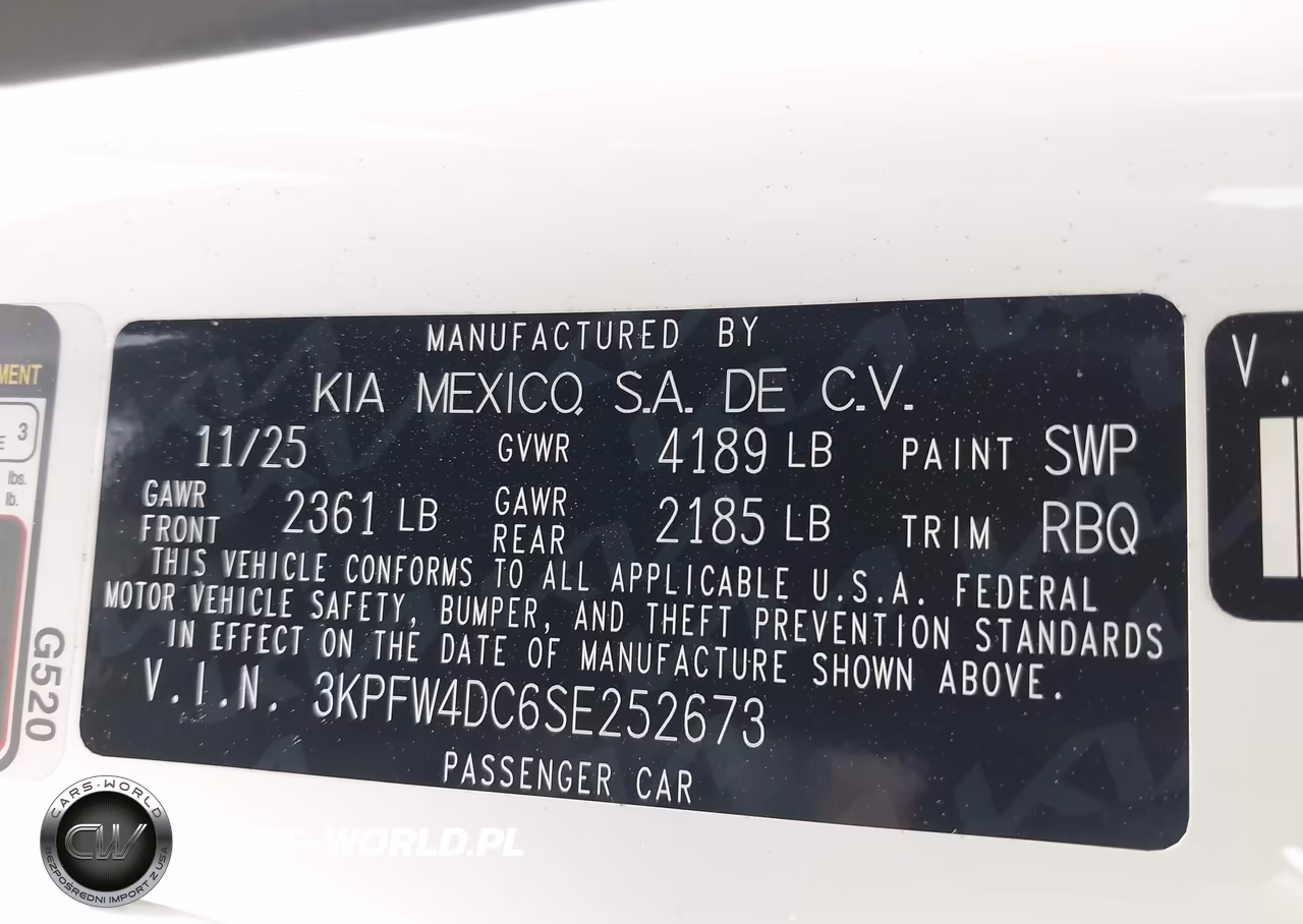 2025 Kia K4 Gt-Line Turbo VIN:3KPFW4DC6SE252673 - 9