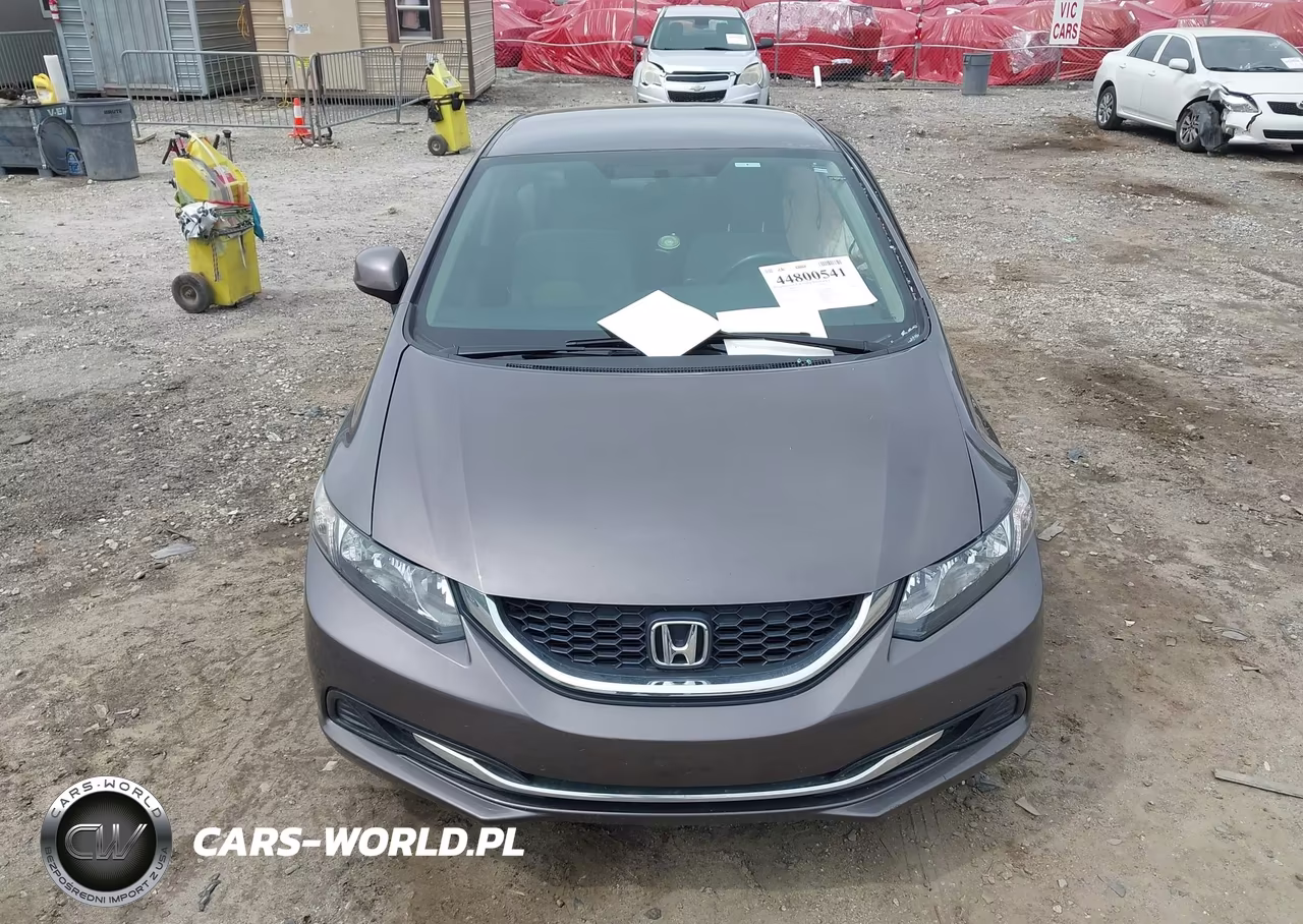 2013 Honda Civic Lx VIN:19XFB2F54DE069354 - 12