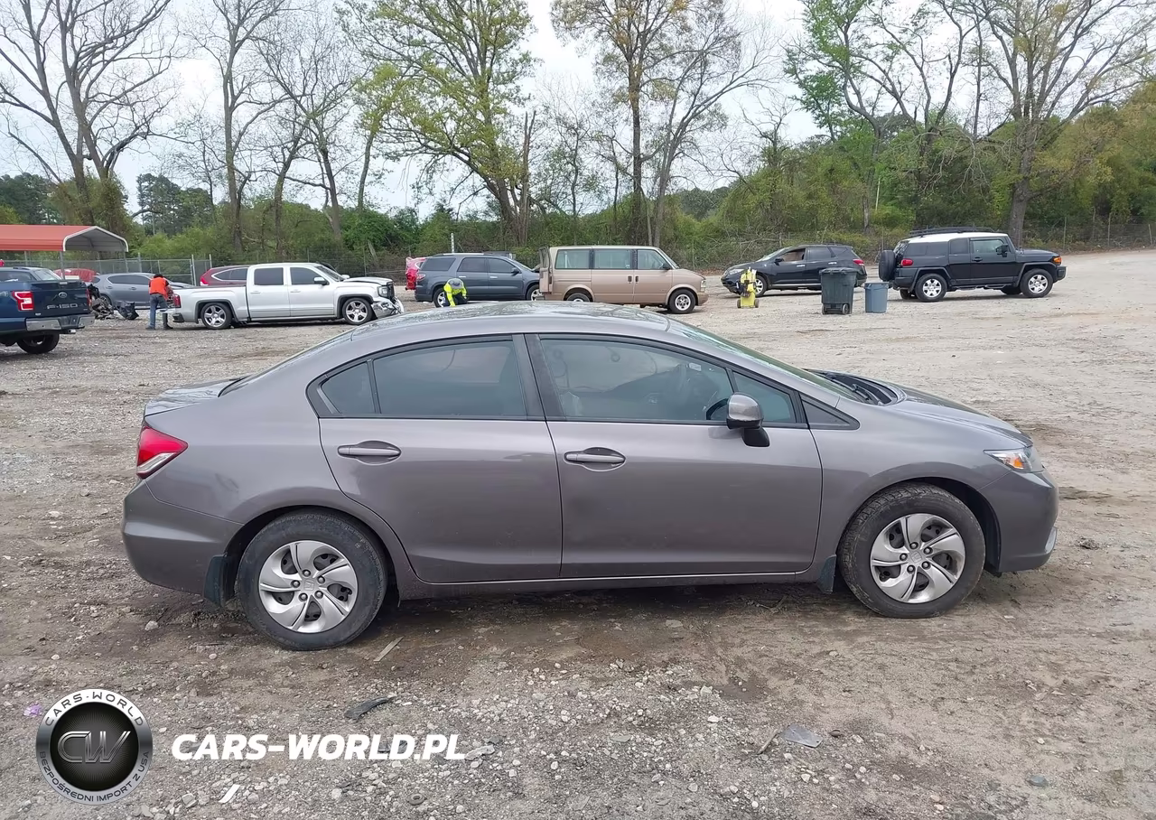 2013 Honda Civic Lx VIN:19XFB2F54DE069354 - 13