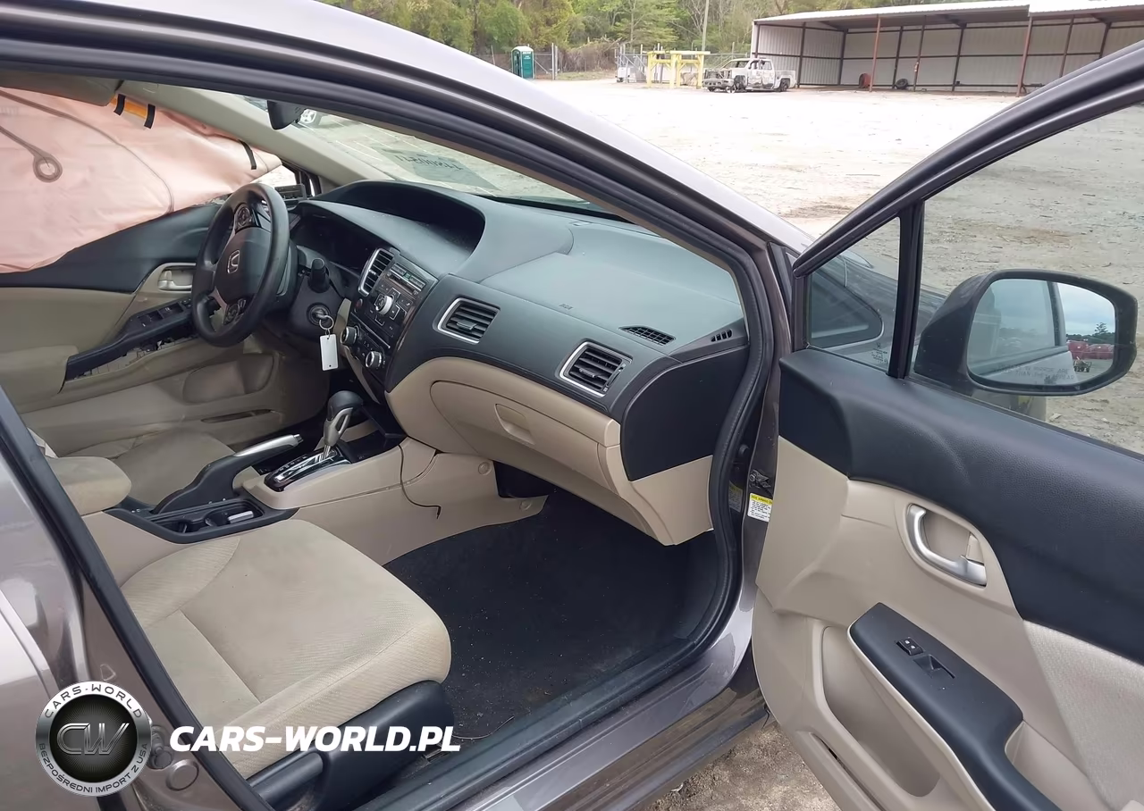 2013 Honda Civic Lx VIN:19XFB2F54DE069354 - 5