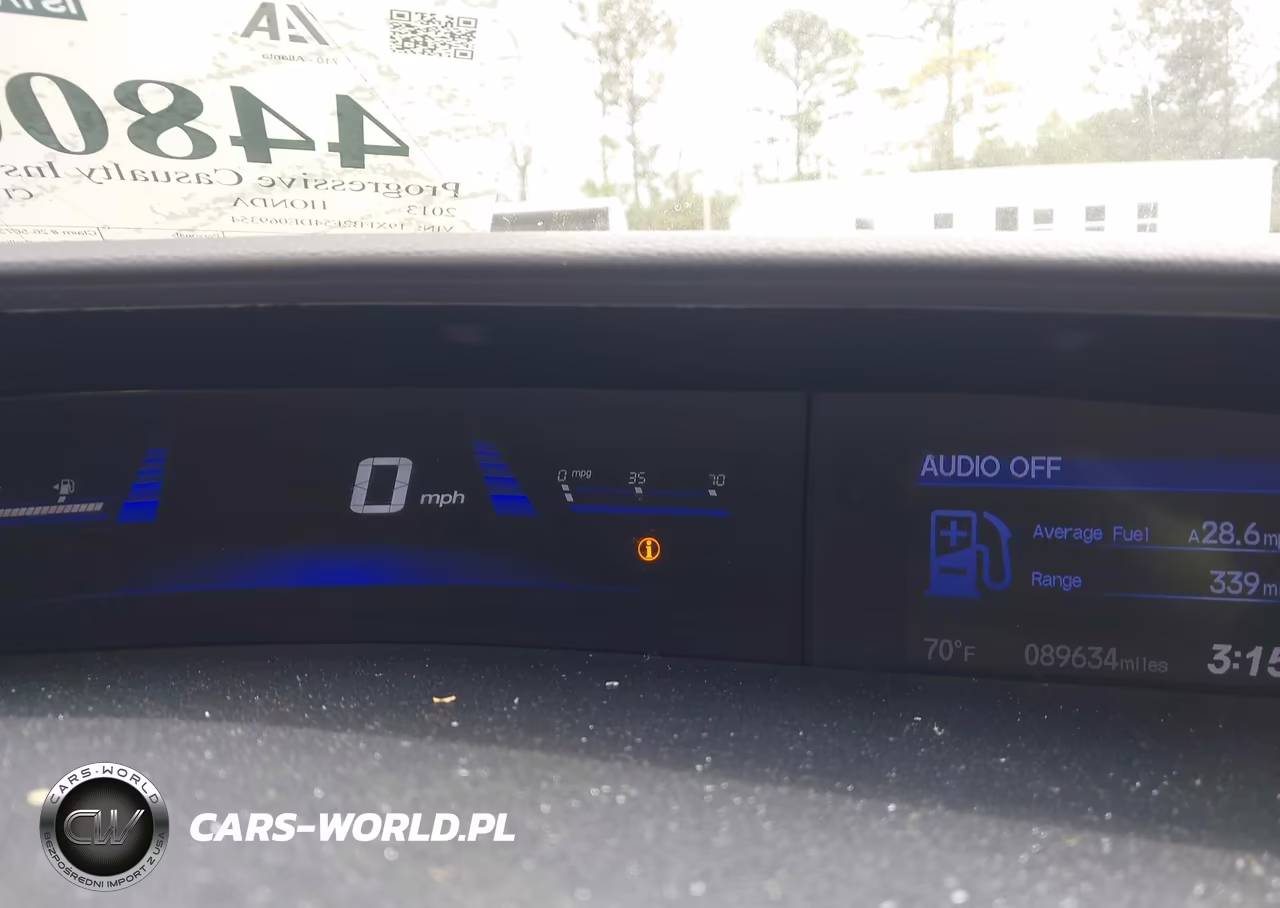 2013 Honda Civic Lx VIN:19XFB2F54DE069354 - 7