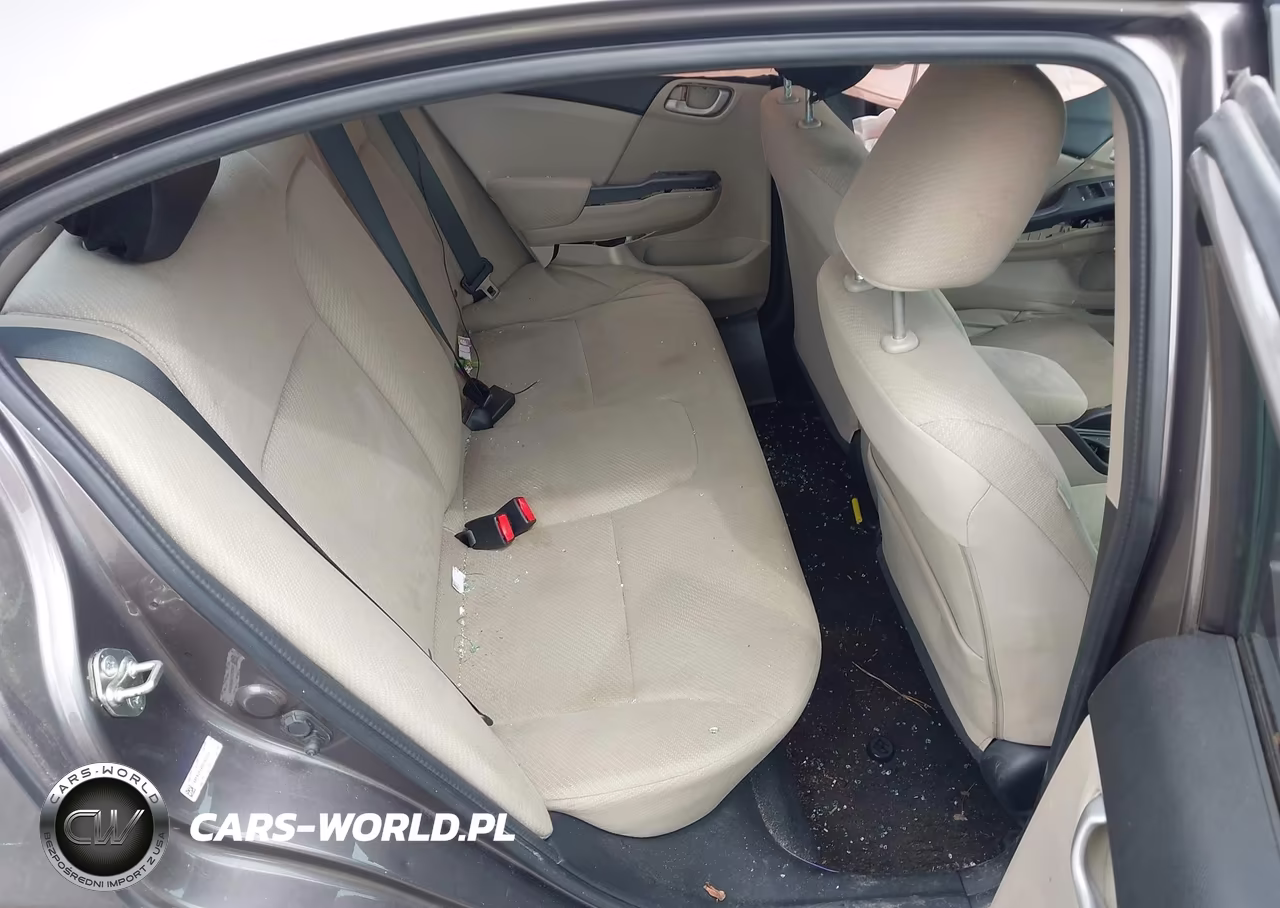 2013 Honda Civic Lx VIN:19XFB2F54DE069354 - 8