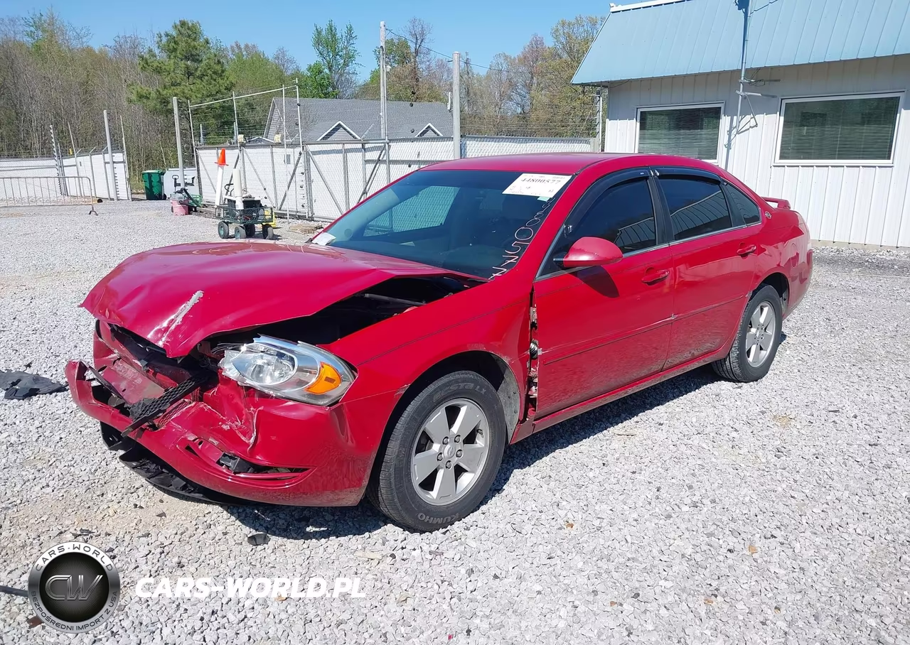 2008 Chevrolet Impala Lt VIN:2G1WT55N489127346 - 2