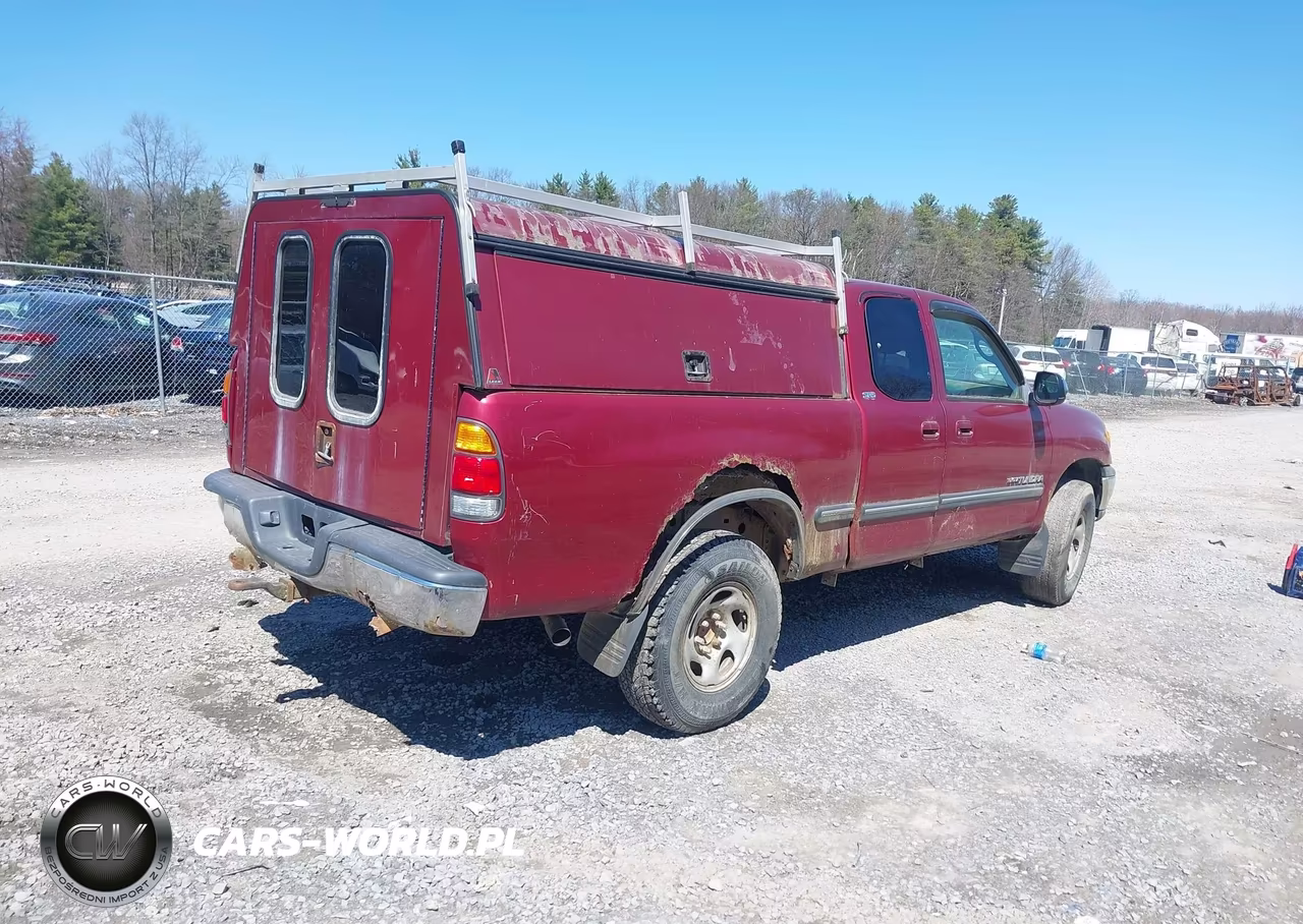 2000 Toyota Tundra Sr5 V8 VIN:5TBBT4412YS032573 - 4