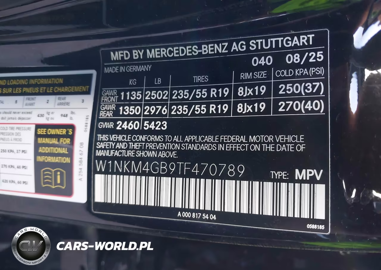 2026 Mercedes-Benz Glc 300 VIN:W1NKM4GB9TF470789 - 9