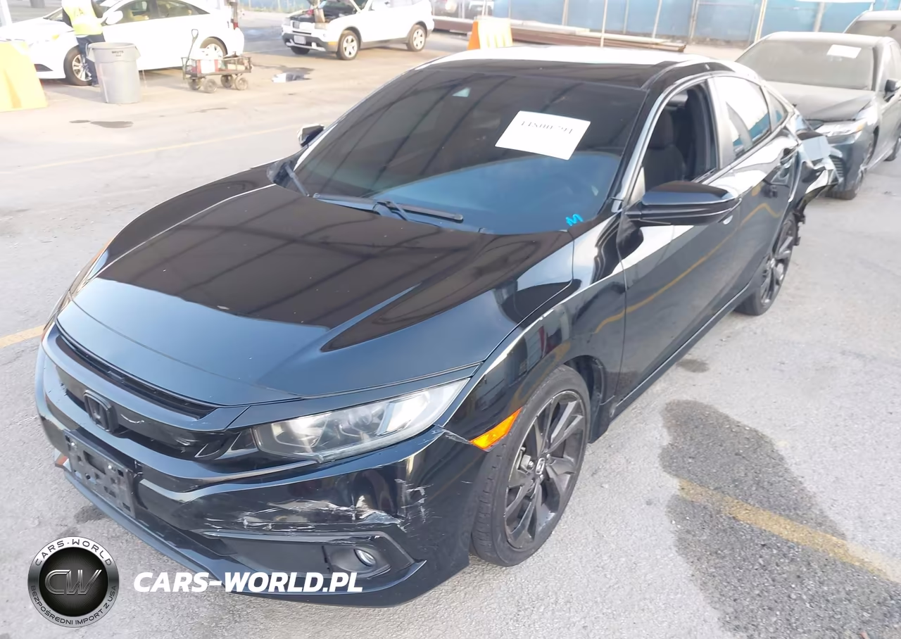 2019 Honda Civic Sport VIN:2HGFC2F82KH598330 - 2