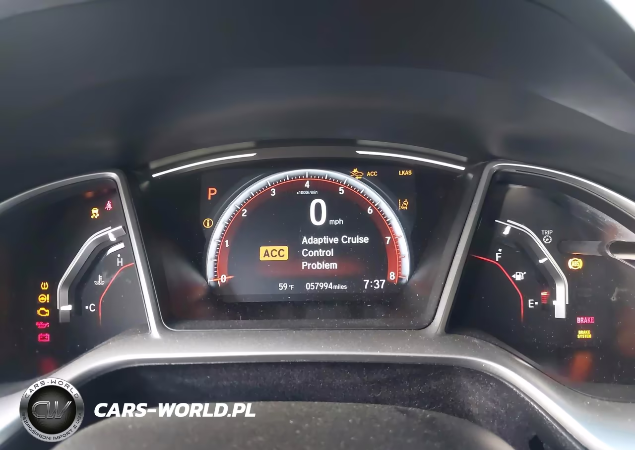 2019 Honda Civic Sport VIN:2HGFC2F82KH598330 - 7