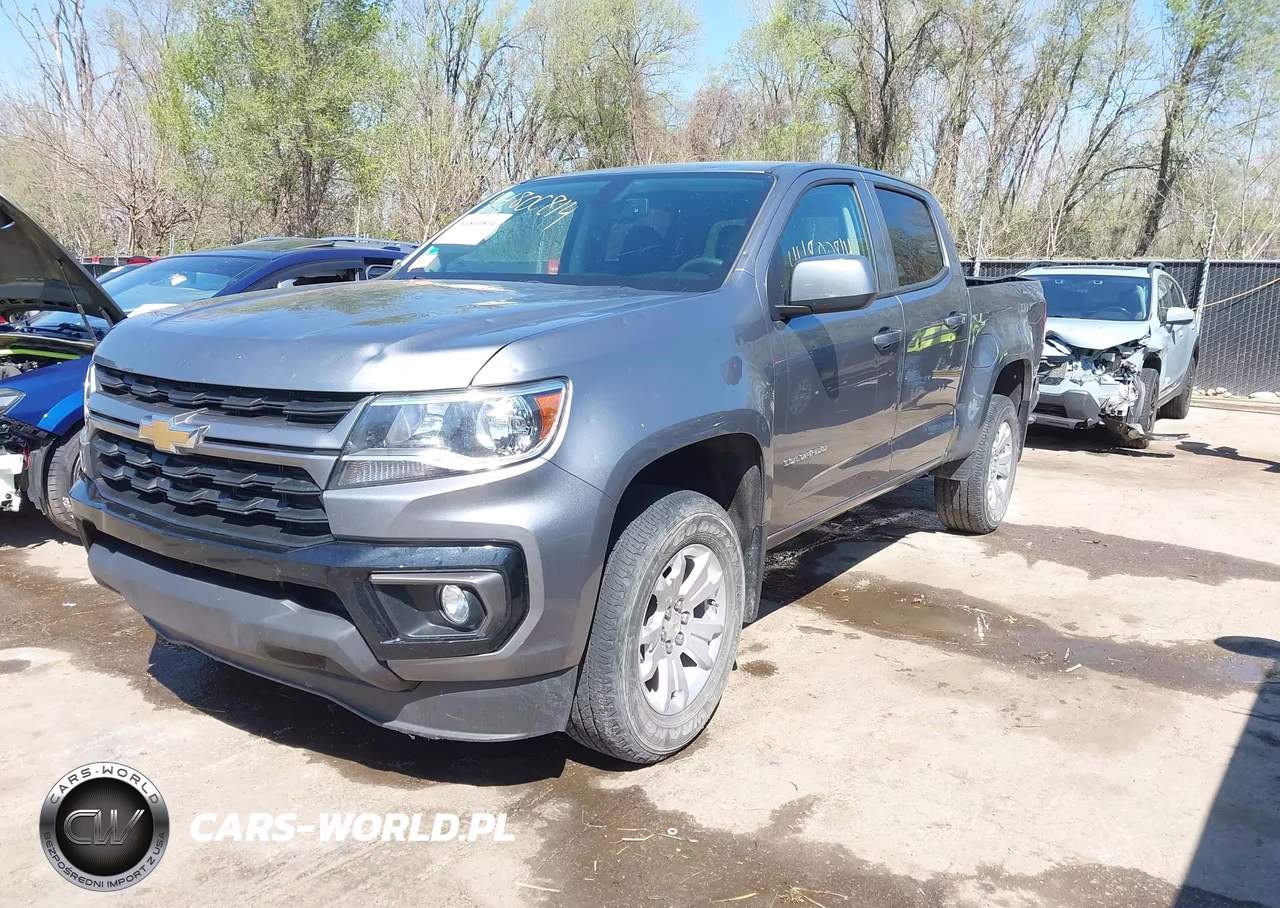 2022 Chevrolet Colorado 2Wd Short Box Lt VIN:1GCGSCENXN1319387 - 2