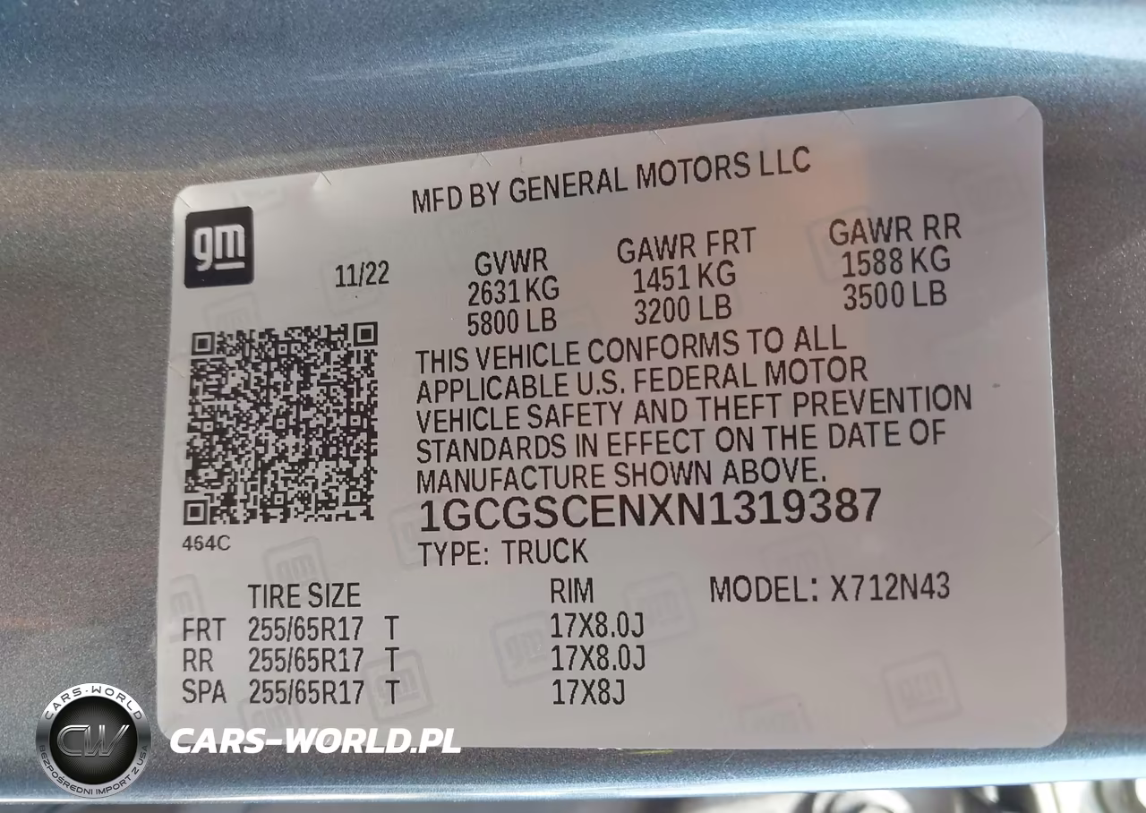 2022 Chevrolet Colorado 2Wd Short Box Lt VIN:1GCGSCENXN1319387 - 9
