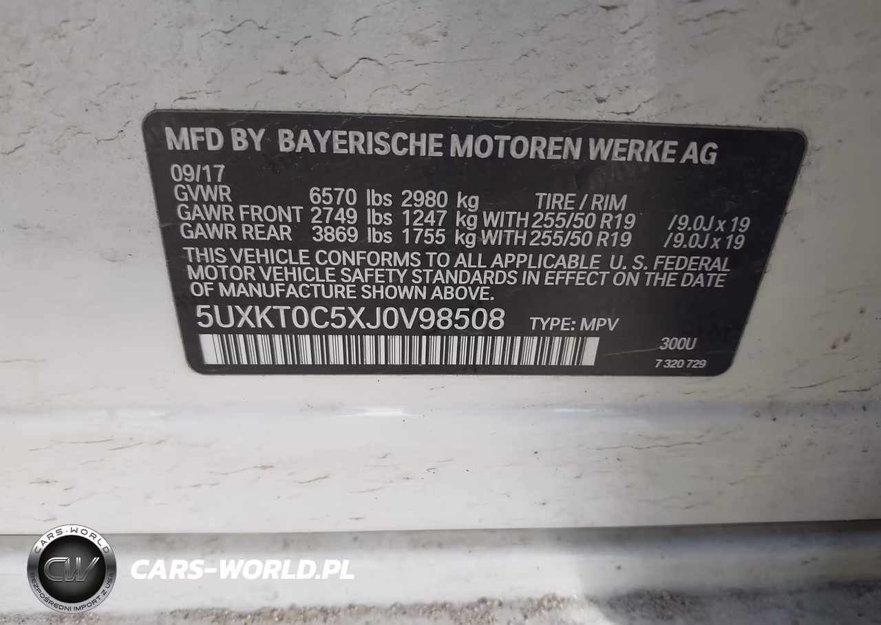 2018 BMW X5 Edrive xDrive40E Iperformance VIN:5UXKT0C5XJ0V98508 - 9