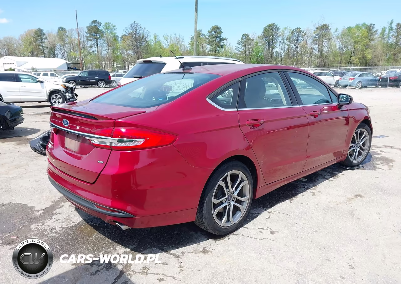2017 Ford Fusion Se VIN:3FA6P0H7XHR138234 - 4