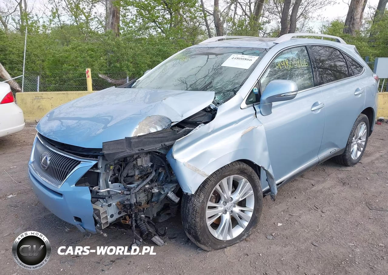 2010 Lexus Rx 450H VIN:JTJBC1BA6A2016458 - 2