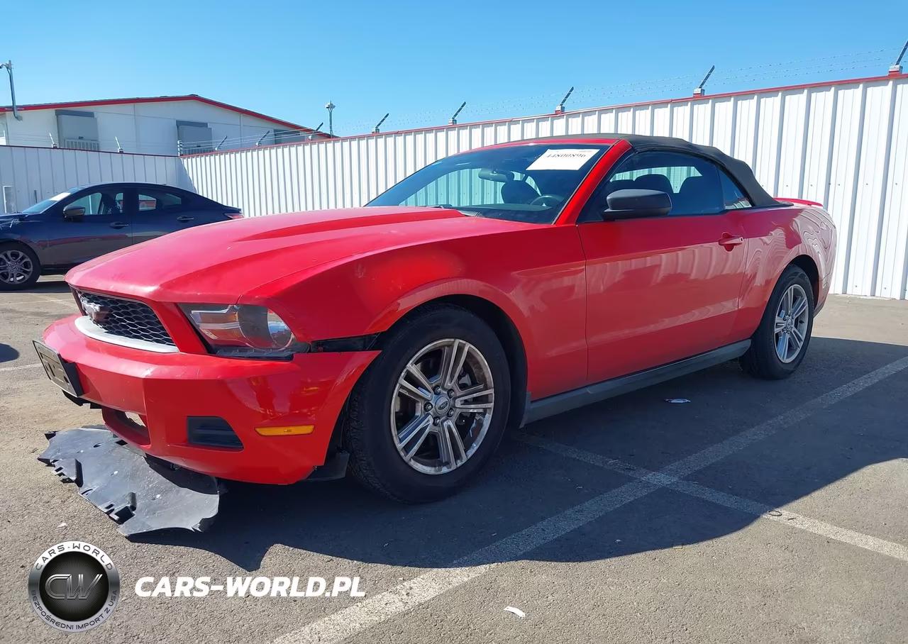 2011 Ford Mustang V6 VIN:1ZVBP8EM3B5159273 - 2