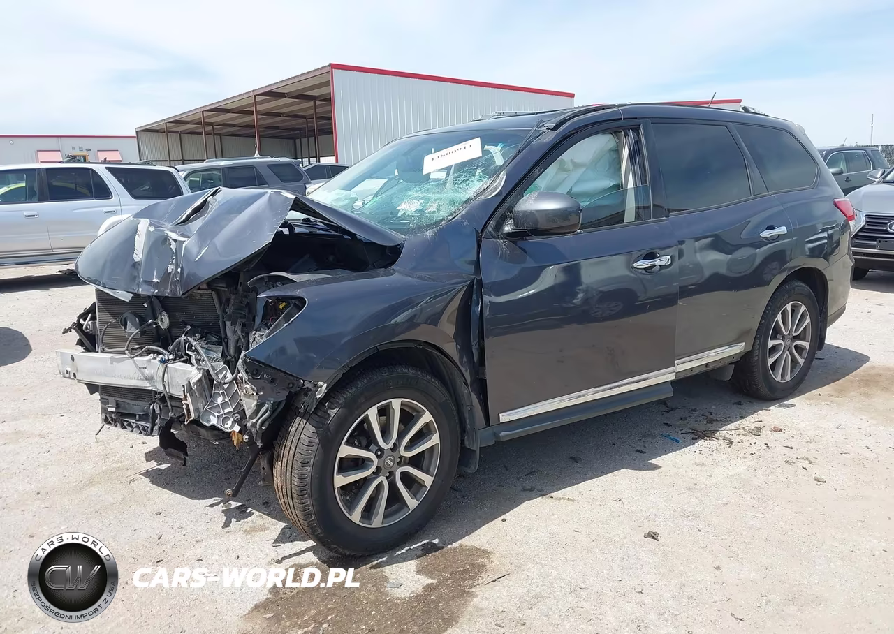 2014 Nissan Pathfinder Sl VIN:5N1AR2MM4EC674365 - 2