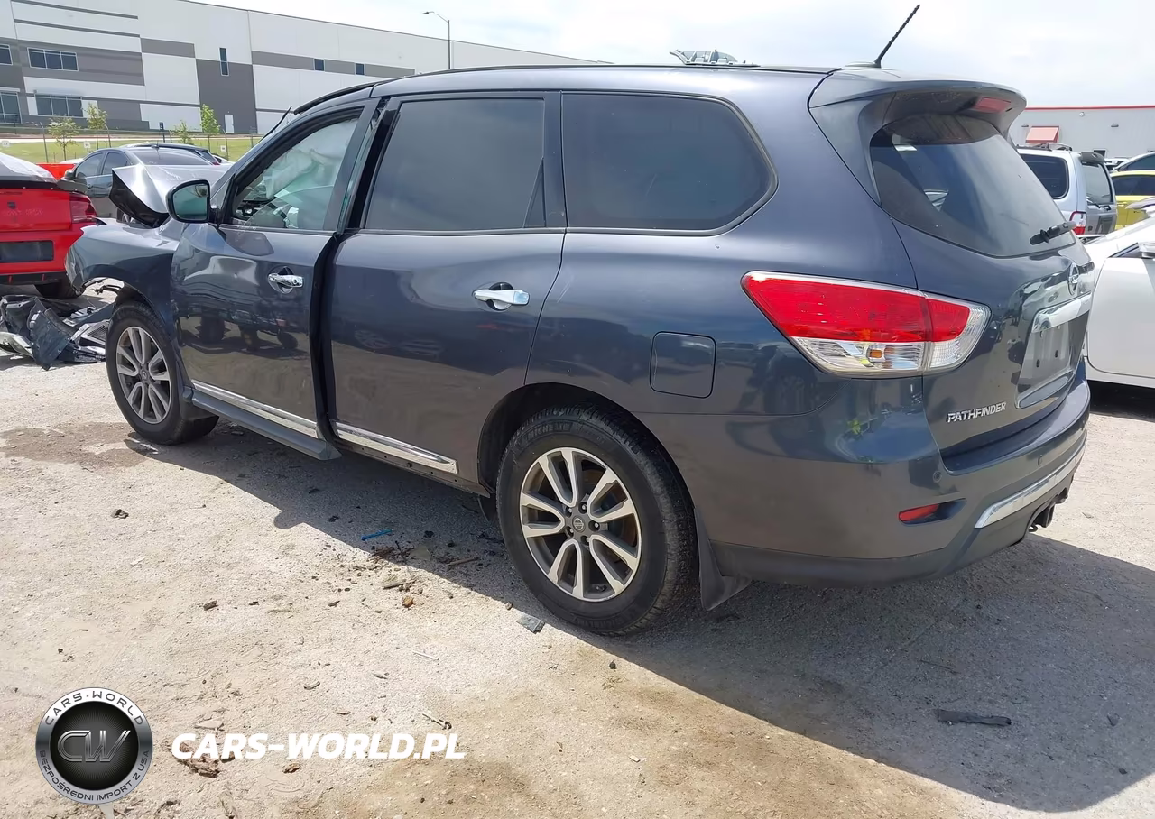 2014 Nissan Pathfinder Sl VIN:5N1AR2MM4EC674365 - 3