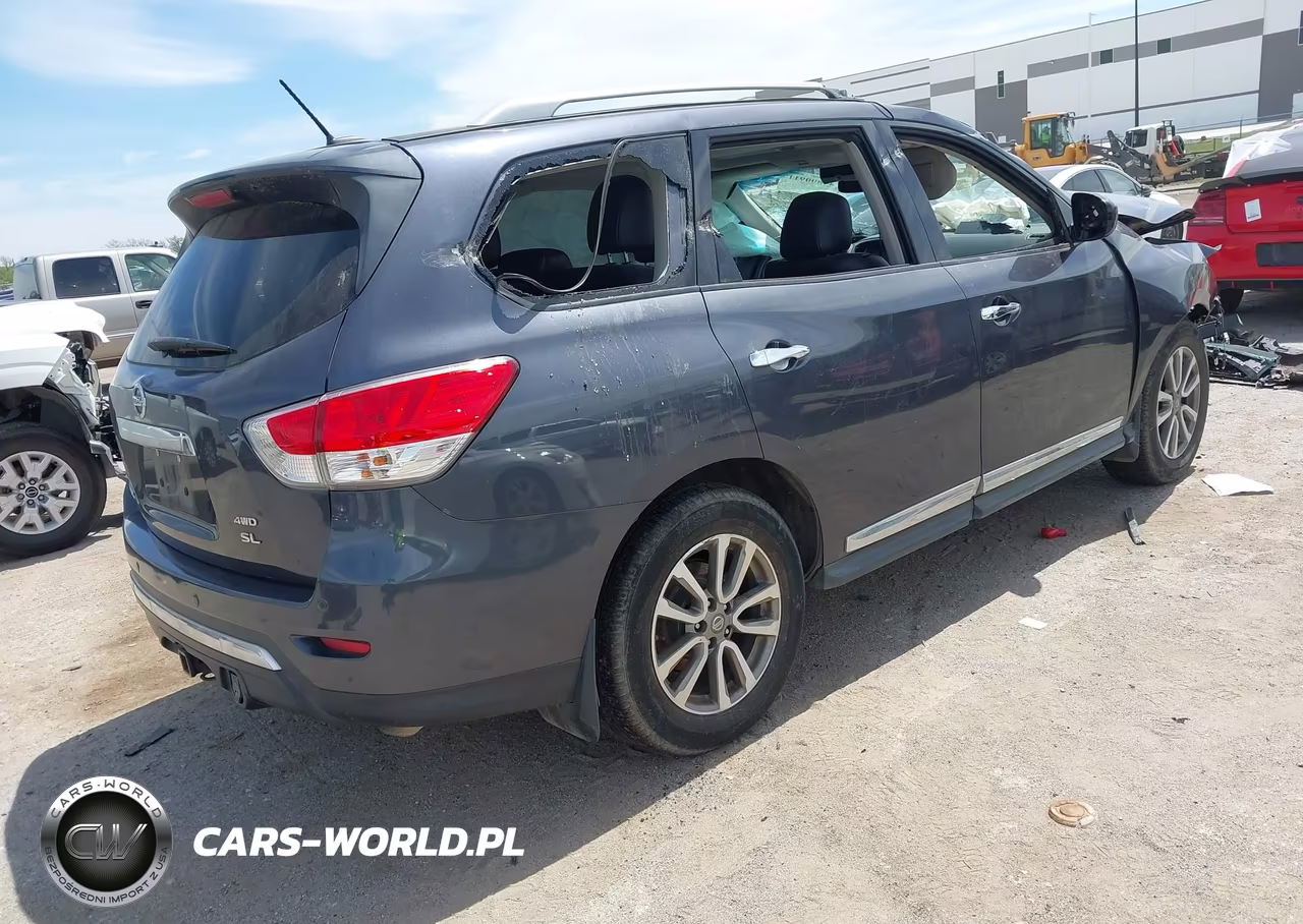 2014 Nissan Pathfinder Sl VIN:5N1AR2MM4EC674365 - 4
