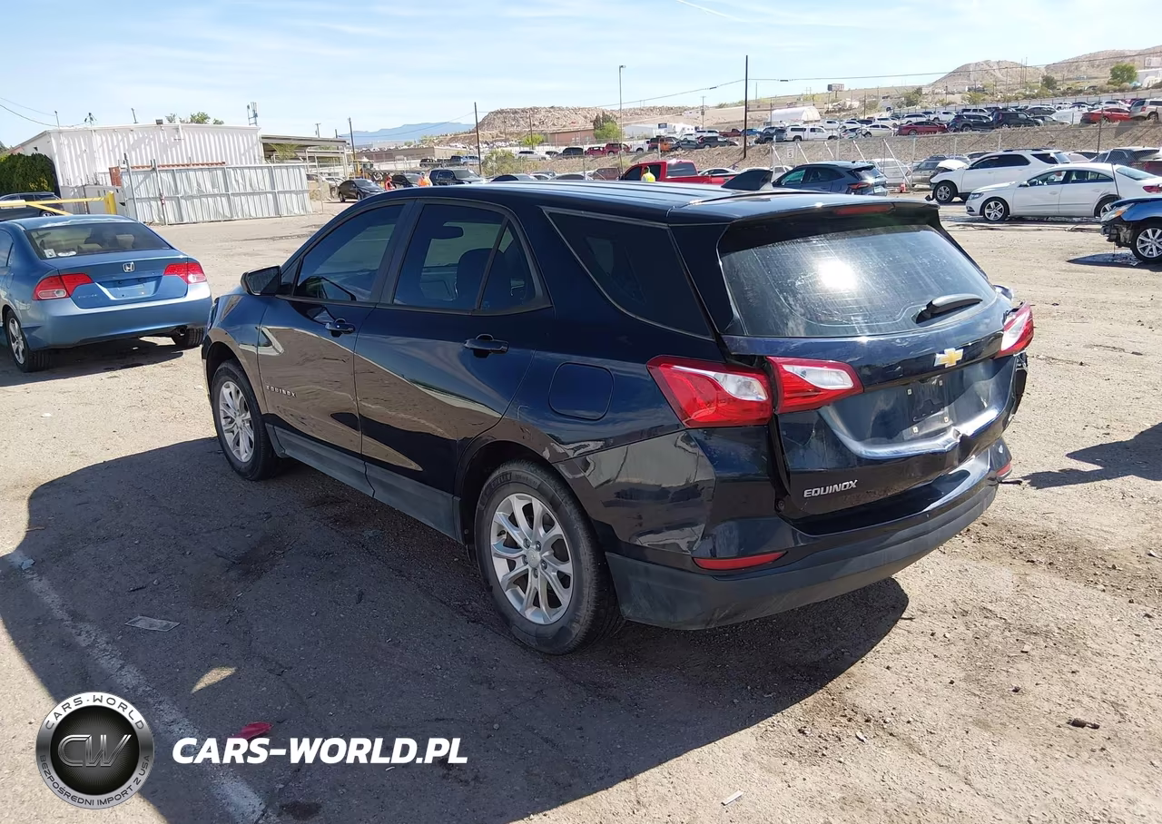 2020 Chevrolet Equinox Awd Ls VIN:3GNAXSEVXLS673897 - 3