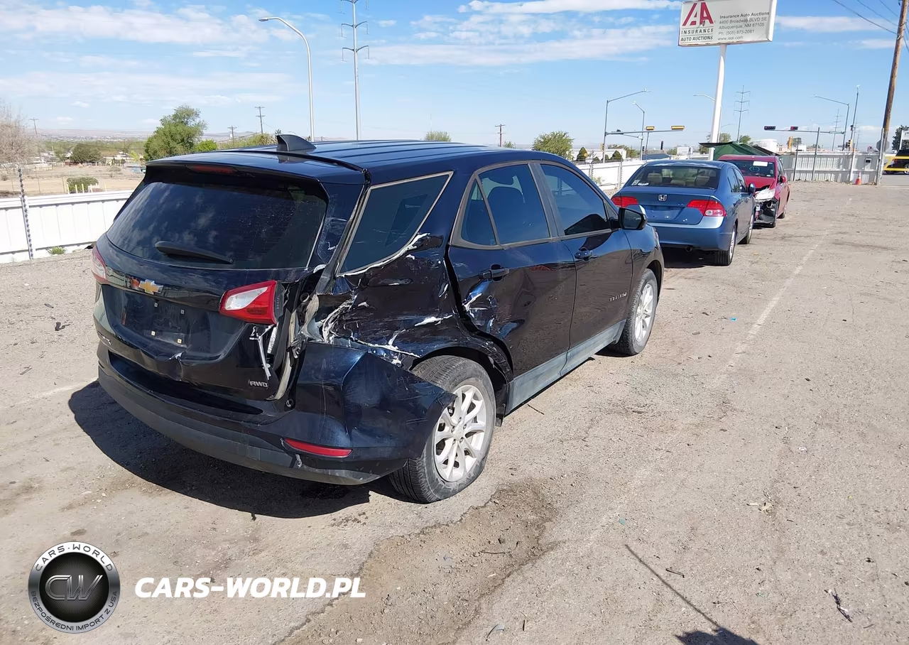 2020 Chevrolet Equinox Awd Ls VIN:3GNAXSEVXLS673897 - 4