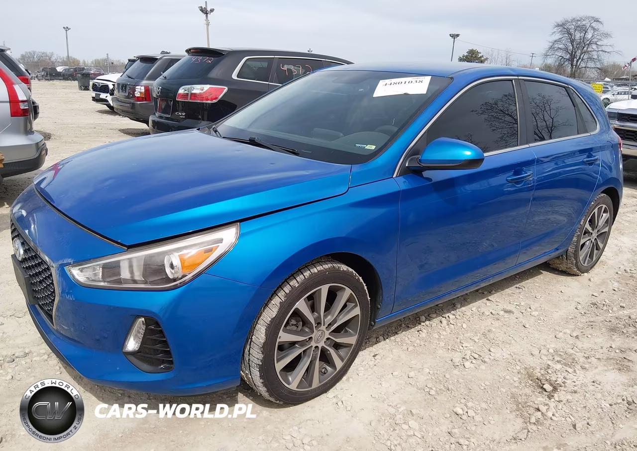 2018 Hyundai Elantra Gt VIN:KMHH35LE6JU020578 - 2
