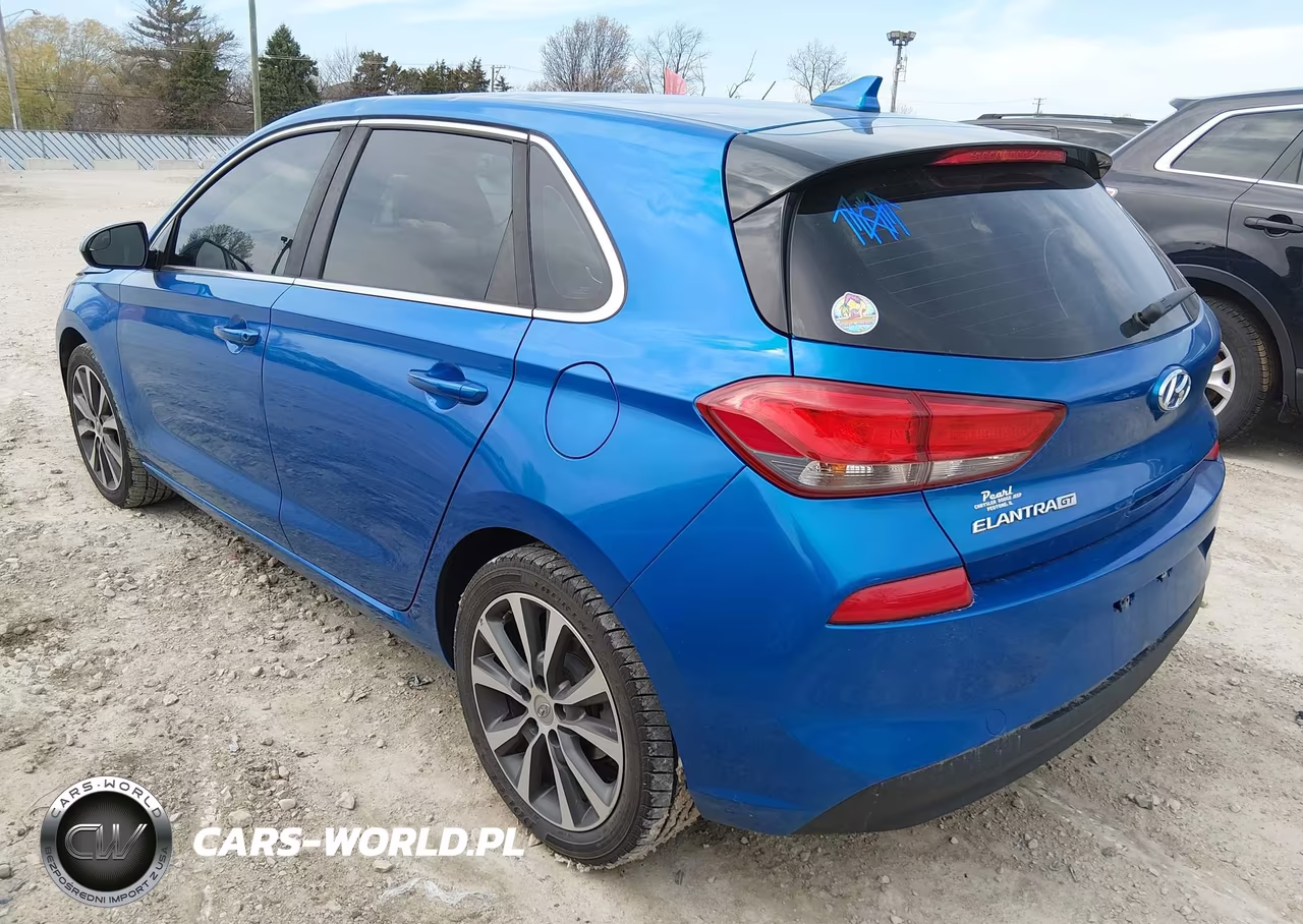 2018 Hyundai Elantra Gt VIN:KMHH35LE6JU020578 - 3