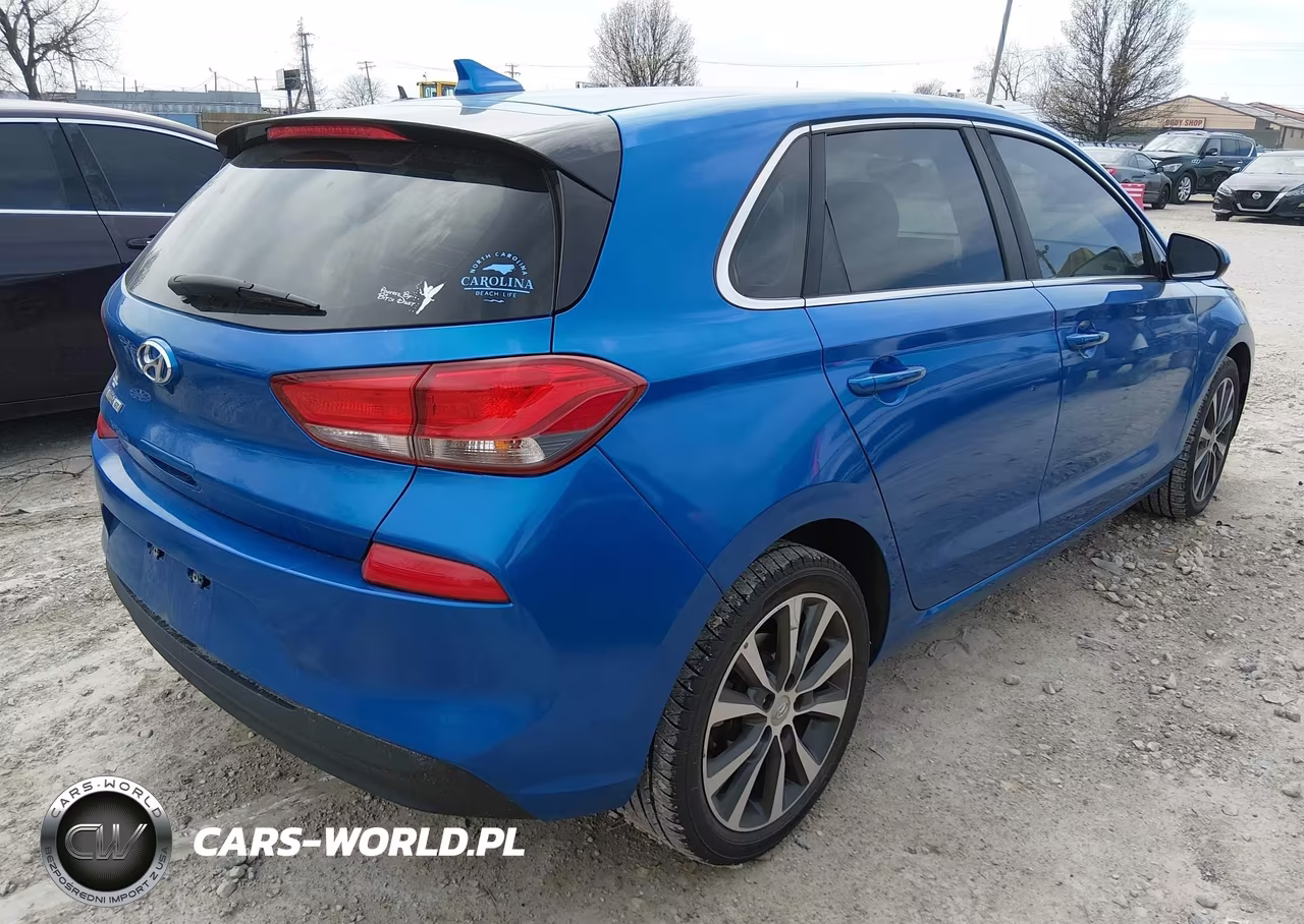 2018 Hyundai Elantra Gt VIN:KMHH35LE6JU020578 - 4