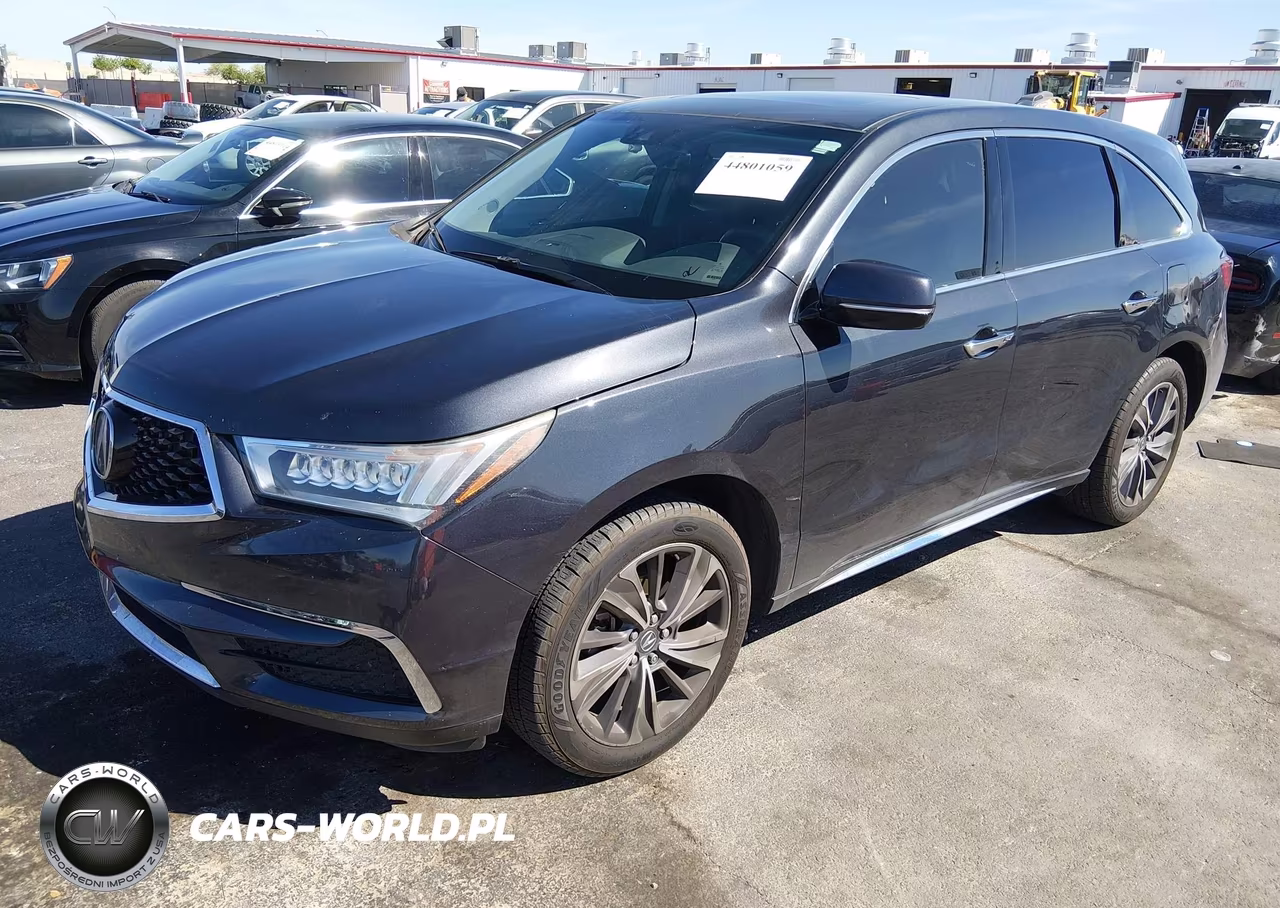2019 Acura Mdx Tech Pkg VIN:5J8YD3H50KL010412 - 2