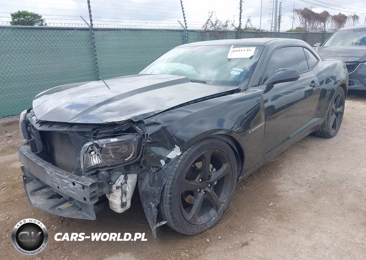 2013 Chevrolet Camaro 2Lt VIN:2G1FC1E35D9232866 - 2