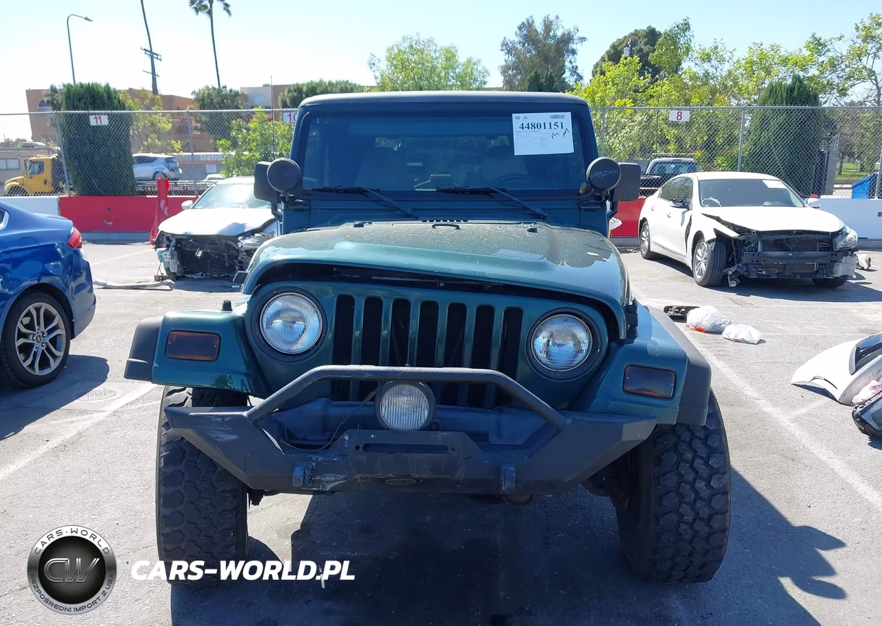 2001 Jeep Wrangler Se VIN:1J4FA29P61P335642 - 12