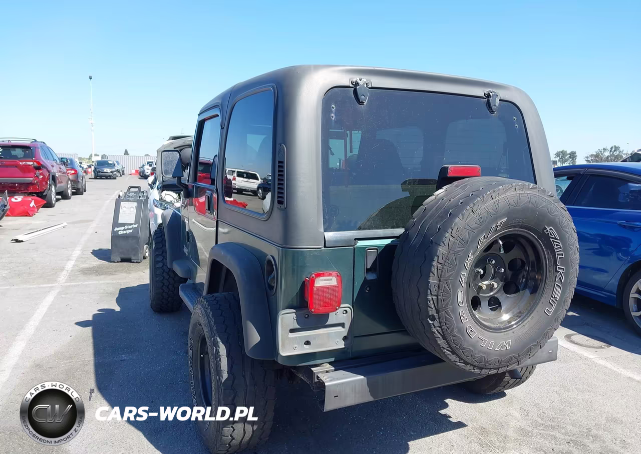 2001 Jeep Wrangler Se VIN:1J4FA29P61P335642 - 3